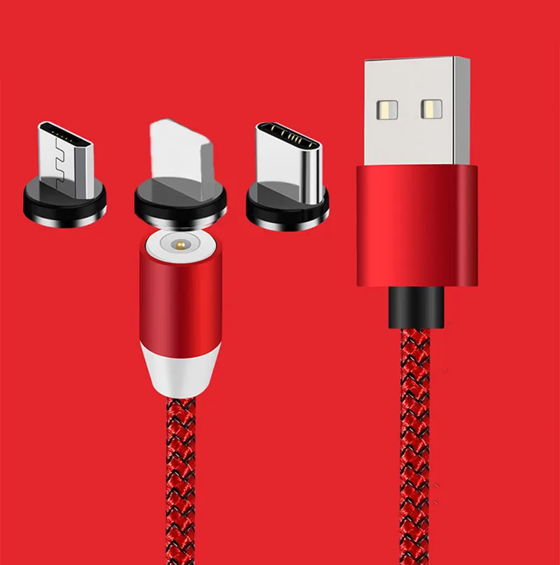 

Magnetically Adsorbed Mobile Phone Charging Line One Meter and Two Meters in Length Suitable for iPhone for Type-c for Micro