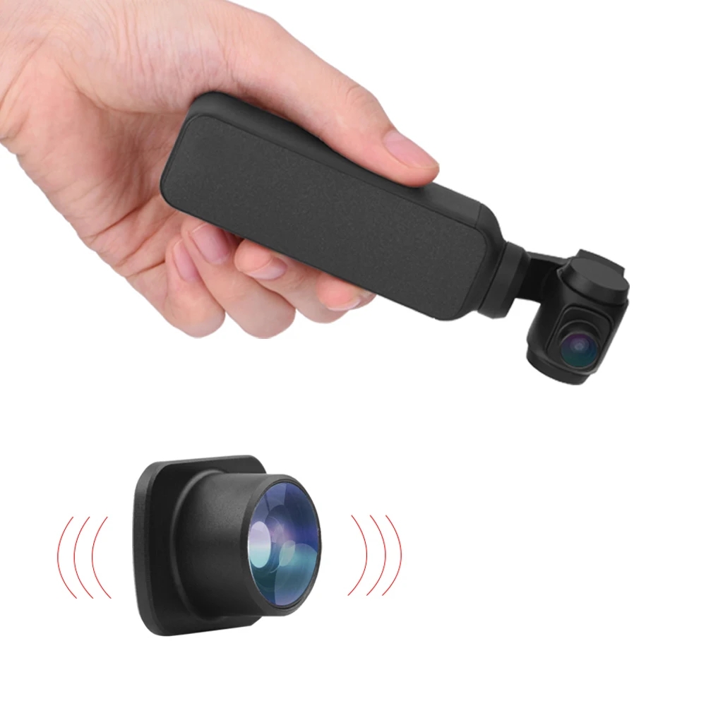 Портативный Рыбий глаз объектив камеры аксессуары для DJI OSMO Карманная камера YE-Hot