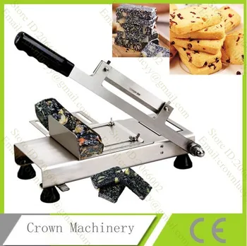 

Stainless Steel Manual Gelatin cake, biscuit slicing cutter machine