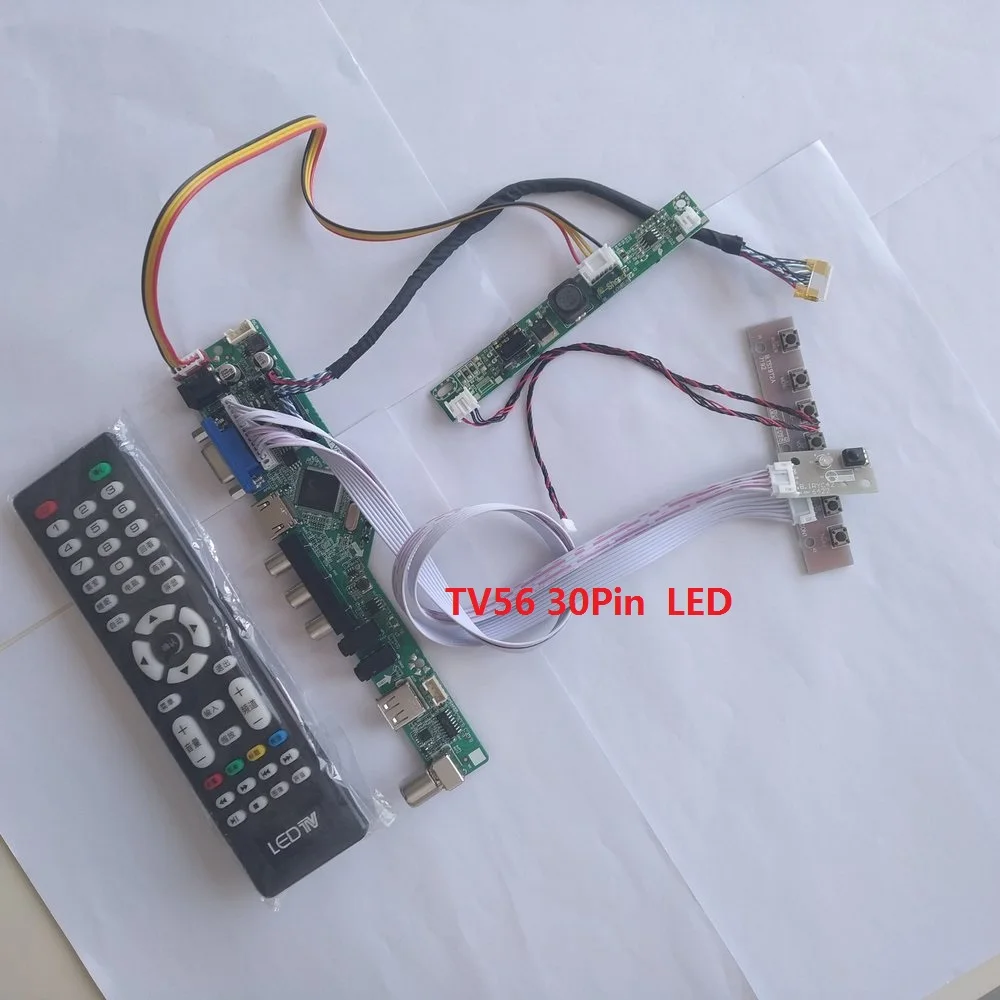 Комплект для M240HW01 VD USB lcd tv AV DIY CVBS панель монитор СВЕТОДИОДНЫЙ LVDS 2" 1920X1080 VGA HDMI 30pin плата контроллера