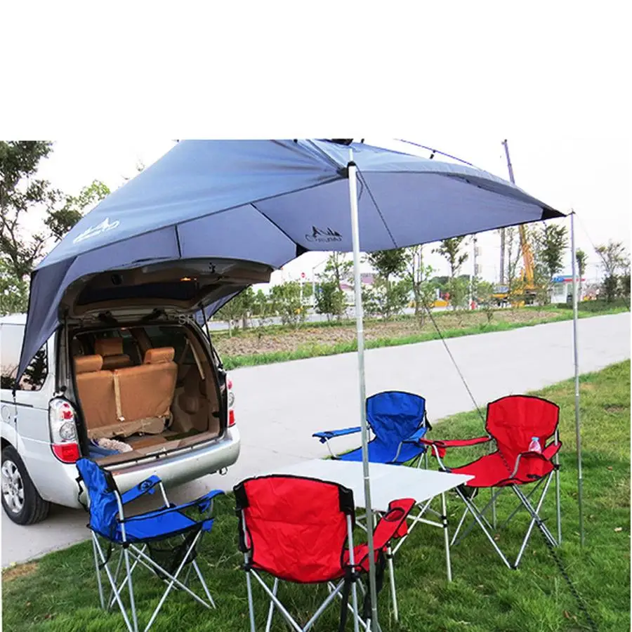 1pcs Portable Outdoor Camping Equipment Waterproof Large Awning Sun