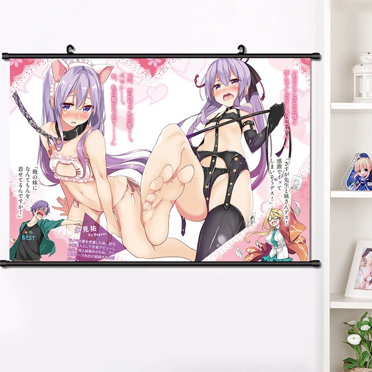

Anime Ore Ga Suki Nano Wa Imouto Dakedo Imouto Ja Nai Yuu Nagami Cosplay Wall Scroll Mural Poster Wall Hang HD Poster Home Decor