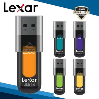 

Lexar JumpDrive S57 USB 3.0 Flash Drive 256GB 128GB 64GB 32GB 16GB Jump Pen Drive External Storage Memory Stick For Computer Pad