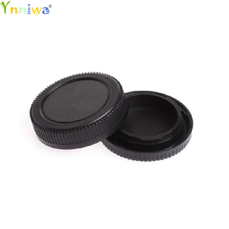 

50Pairs/lot Camera Lens Body Cover + Rear Lens Cap Hood Protector For LumIx Micro E-P1 E-P2 Camera and Lens