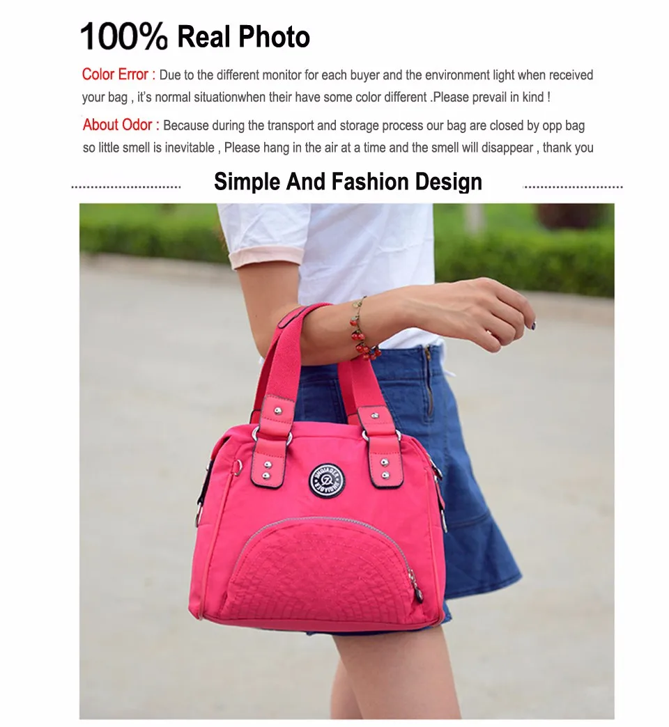 Женская сумка-мессенджер, Ретро стиль, для путешествий, модные сумки через плечо, Bolsas Femininas, женские сумки, одноцветные нейлоновые сумки через плечо
