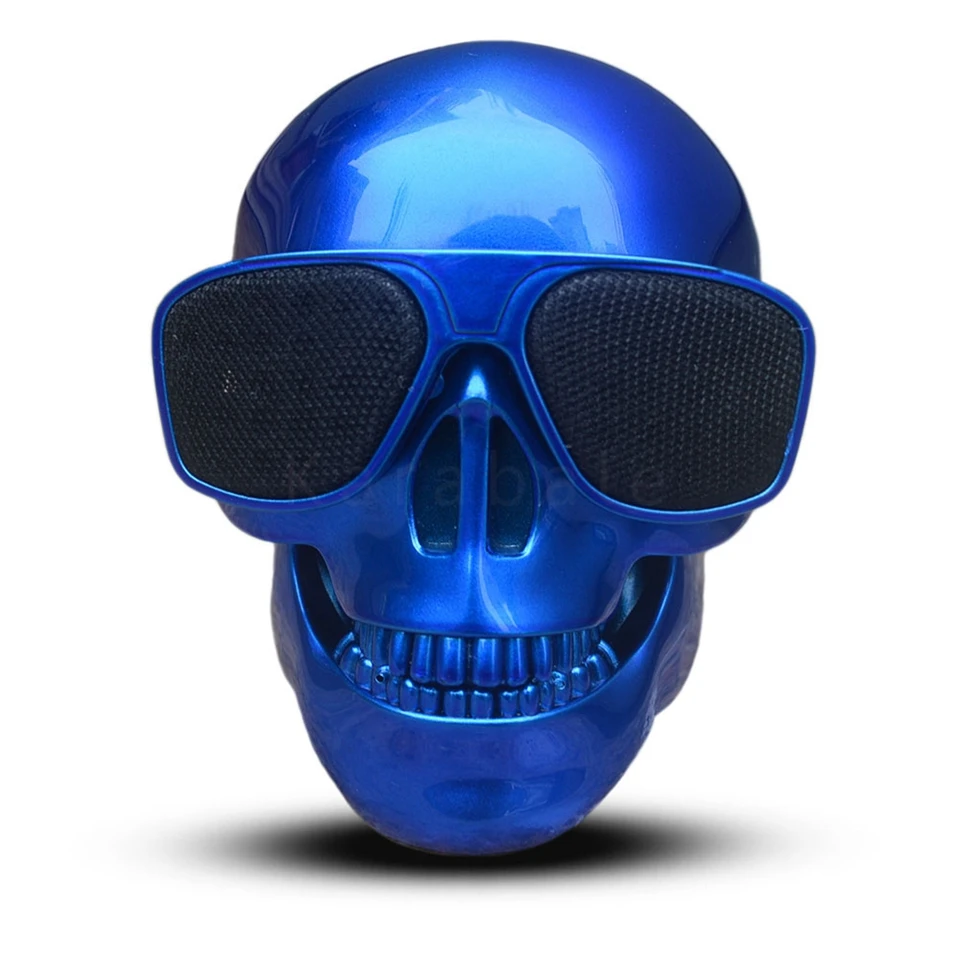 AeroSkull беспроводной Bluetooth динамик в форме черепа глубокий бас мобильный сабвуфер многоцелевой портативный динамик дропшиппинг