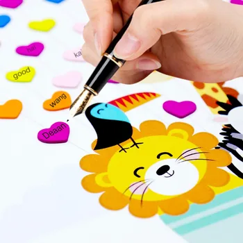 

40x60cm DIY Finger Painting Decroation Toys Wedding Guest Book with Heart Shape Wood Chips Craft Inkpad Stamps for Party Gift