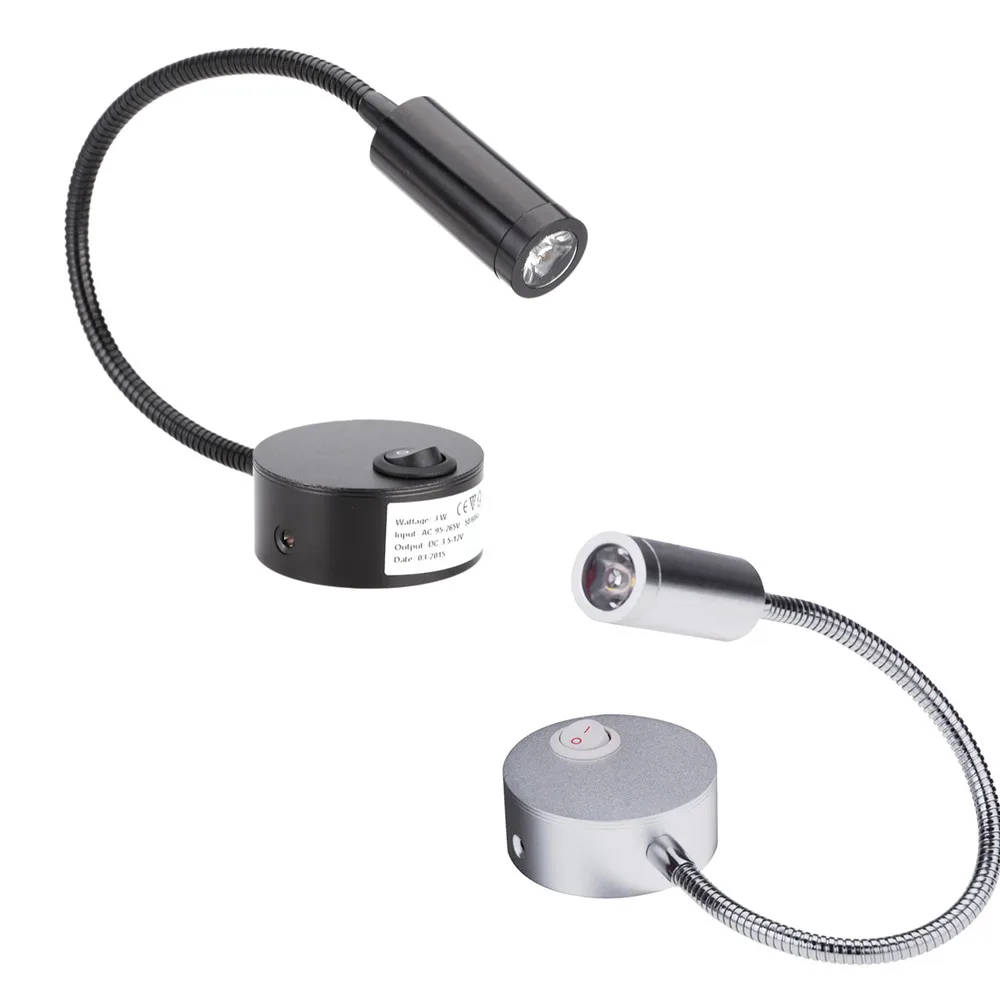 LED Wall Light LED Bedside Lamp Reading Wall Lamps Soft Tube Adjustable