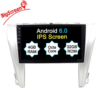 

Bigscreen 2+16GB Android 6.0 Car DVD Player GPS Navigation For Toyota Camry 2015 2016 2017 2018 Multimedia Stereo Headunit wifi