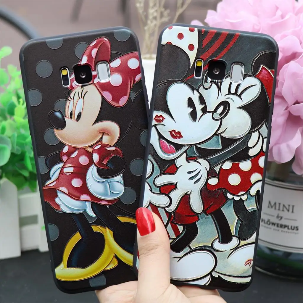 

3D Emboss TPU Case For Samsung Galaxy A50 A9 A8 A40 A6 Plus A7 2018 A5 A3 2017 Note 4 8 9 S6 S7 Edge S8 S9 S10 Plus S10e Cases
