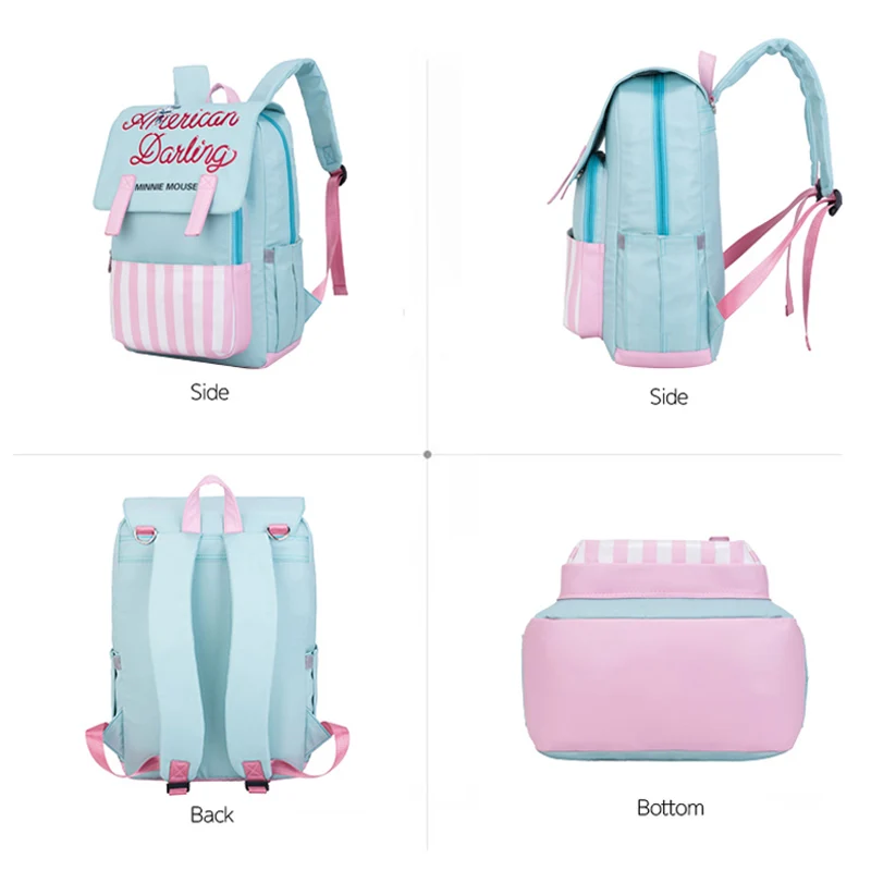 Сумка для подгузников disney, Большой Вместительный рюкзак, сумка для беременных, цветная сумка для мам, Микки Маус, женская сумка для Диснея