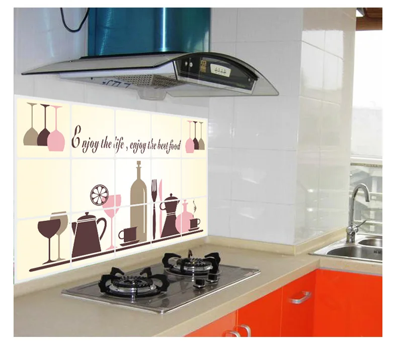 19 Oil Proof Oilproof Removable Wall Oil Proof Kitchen Wall Stickers That Anyone Can Make