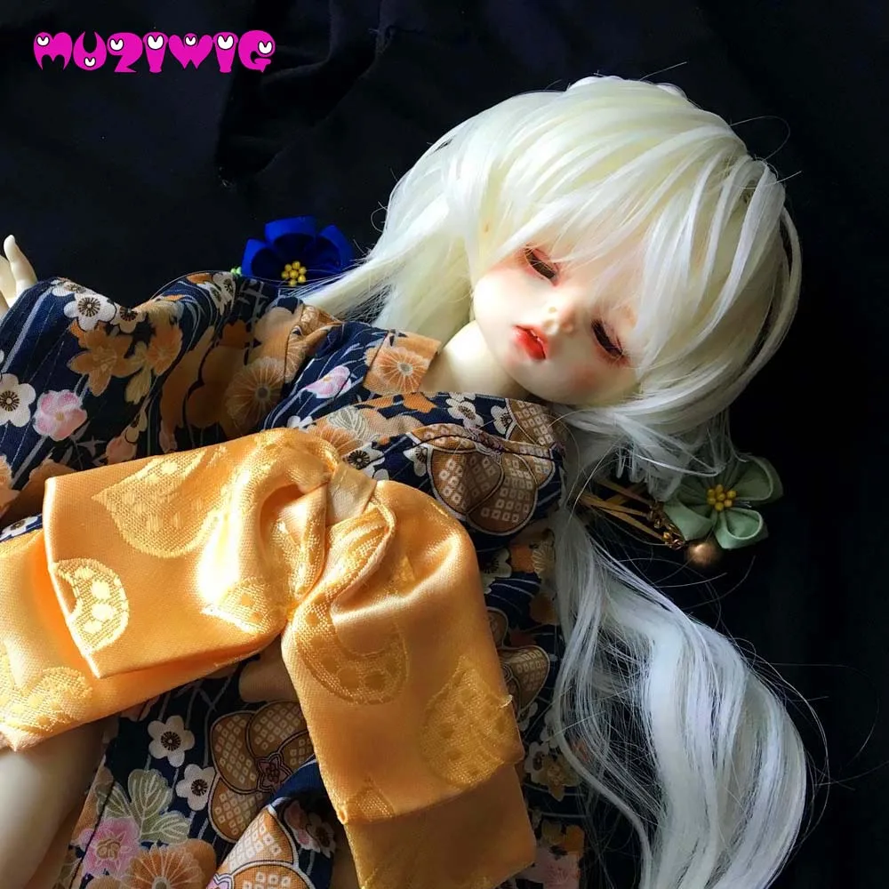 1/3 Bjd SD кукольные парики для кукол высокая температура проволока длинная волна