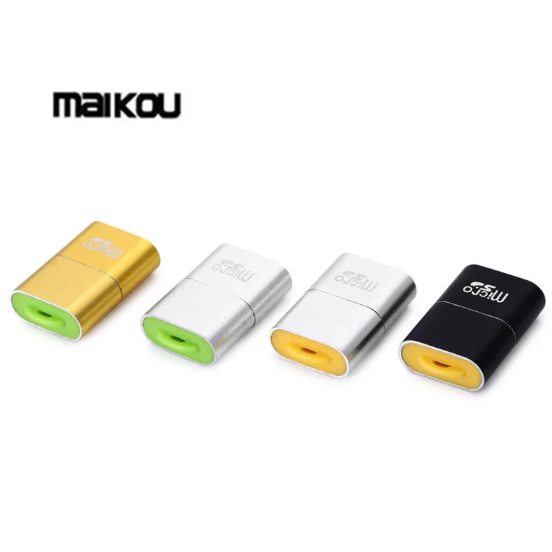 Maikou 2 шт. T18 USB 2,0 Micro SD карты Рид, USB 2,0/Micro USB с Card Reader