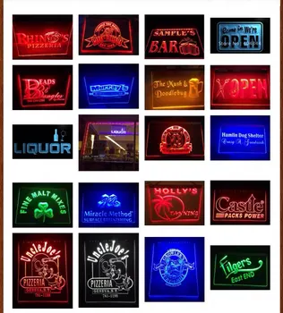 

8 Colors 7 Different Sizes Remote Control Color Design Your Own LED Neon Sign Custom Neon Sign LED Signs Edge Bar Dropshipping