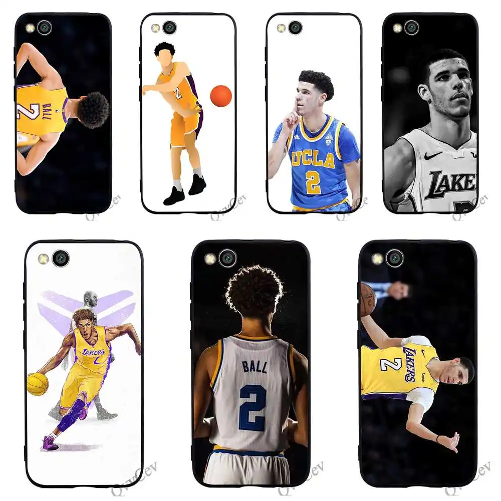 

Print Lonzo Ball Basketball Phone Cover for Xiaomi Mi 8 Lite Case A1 A2 6 F1 Soft
