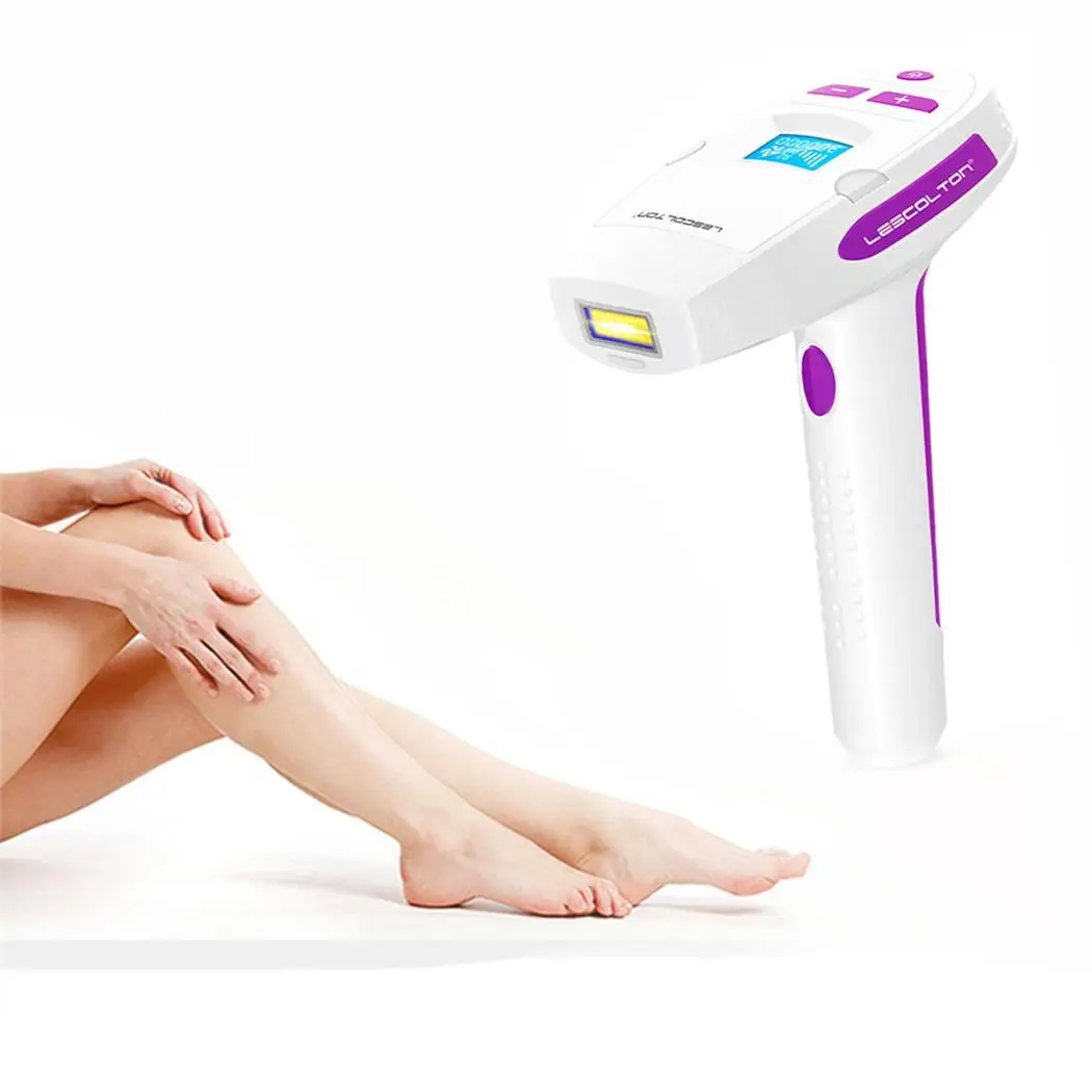 

Portable Laser Epilator 2-in-1 LCD Display Electric Photorejuvenation Painless Permanent Hair Removal Machine Bikini Trimmer