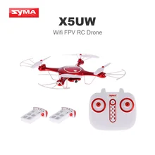 Новые Сыма x5uw Wi-Fi FPV-системы Квадрокоптер Радиоуправляемый Дрон с 720 P HD Камера барометр комплект высота Функция и один дополнительный батарея RTF
