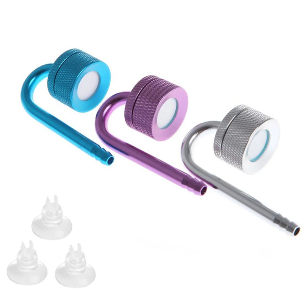 

New Aquarium CO2 Atomizer System Diffuser Carbon Dioxide Reactor For Fish Tank Aquatic Control Water Plants Pet Supplies 3 Color