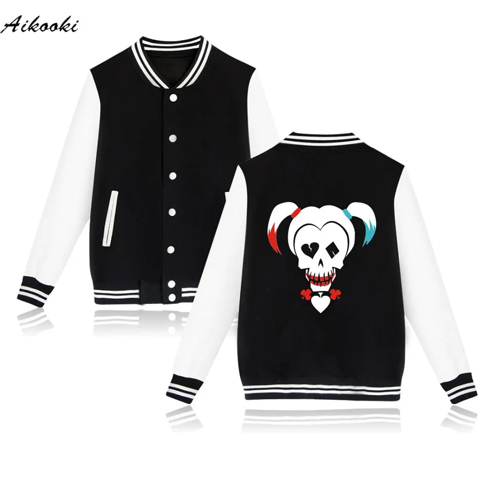 Suicide Squad Harley Quinn font b Jacket b font Woman and Clothing font b Women b