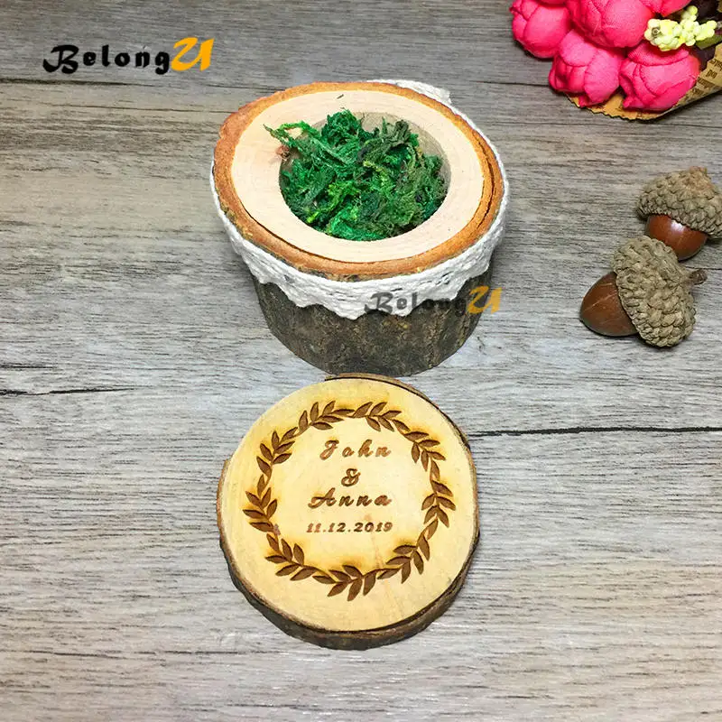 custom ring box wedding decor MUW-284- 04
