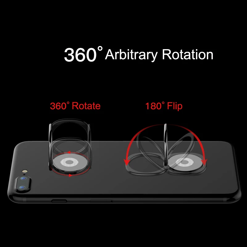 Finger Phone Ring Holder 360 Degree Mobile Phone Desk Holder Stand for Samsung S9 iPhone Xiaomi Universal Cell phone Ring Stand