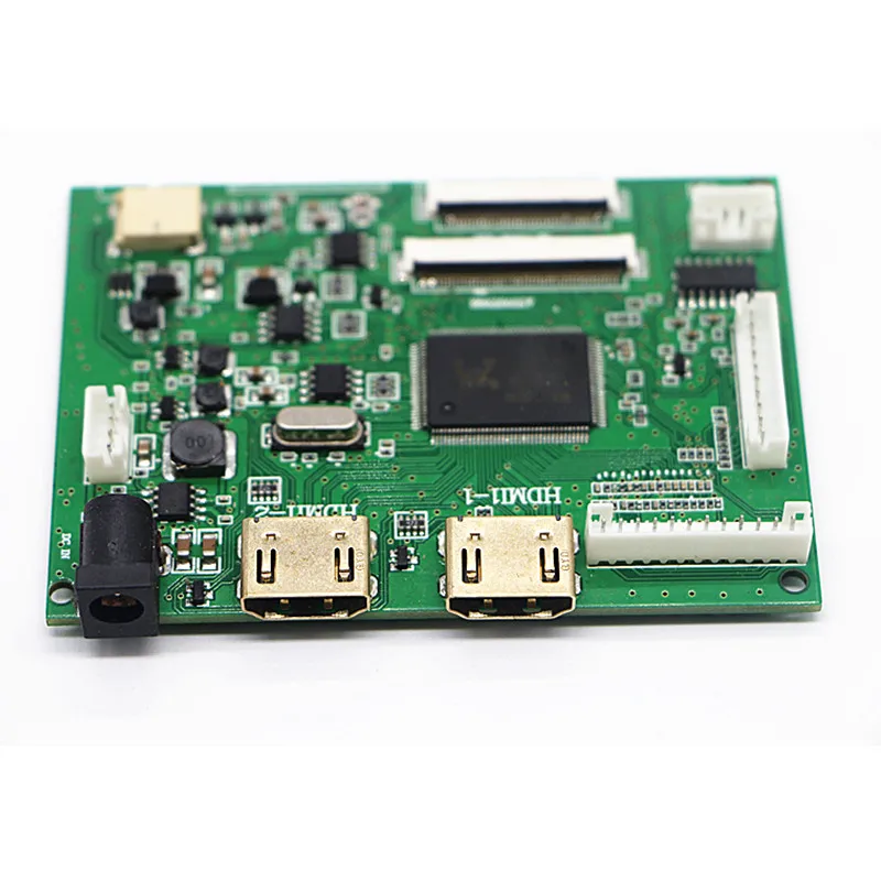Плата контроллера драйвера 2HDMI + VGA Audio LCD для панели EJ080NA 05B/AT080TN52 плата ЖК дисплея