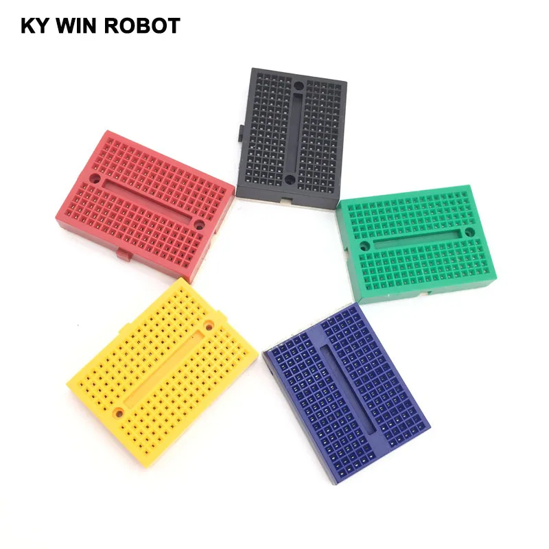 

1PCS SYB-170 Mini Solderless Prototype Breadboard 170 Tie-points for arduino Compatible with UNO MEGA 2560