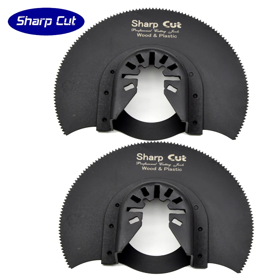Half Circle Oscillating Tool Saw Blades for wood and plastic,88mm Hole