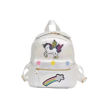 

2019 leather mini travel backpacks sequins unicorn backpacks fashion Multi-functional bags drop shipping
