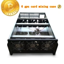 mining rig case USB miner cabinet rack 4u 6 graphics card computer sever cooling chassis for gtx 1060 1070 1080 Video card frame multifunctional heat dissipation 8gpu mining frame case stackable design aluminum acrylic insulation mining frame case