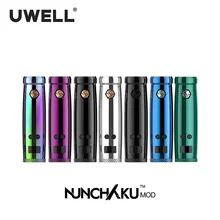 Hot sale!! UWELL NUNCHAKU Mod 5-80W Power Mod Use 18650 Battery or USB Charge Suit For NUNCHAKU Kit (Without battery) Hot sale!! UWELL NUNCHAKU Mod 5-80W Power Mod Use 18650 Battery or USB Charge Suit For NUNCHAKU Kit (Without battery)