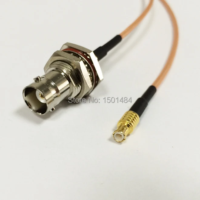 imágenes para Nueva BNC Hembra Jack Interruptor Conector Macho MCX Plug Convertidor RG316 Nave Al Por Mayor Fast 15 CM 6 "Adaptador imágenes para Nueva BNC Hembra Jack Interruptor Conector Macho MCX Plug Convertidor RG316 Nave Al Por Mayor Fast 15 CM 6 "Adaptador
