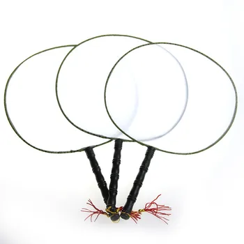 

Blank silk round fan palace fan art painting hand fan creative gift for children 50pcs wen6645