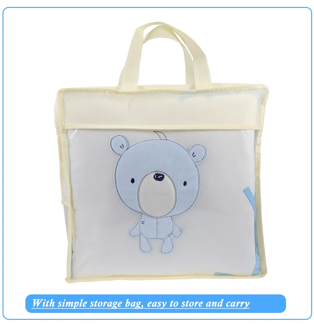 Baby Bed Bumper Comfortable Cartoon Printing Bumpers Bed C (4)