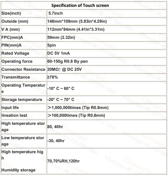 VT505 details