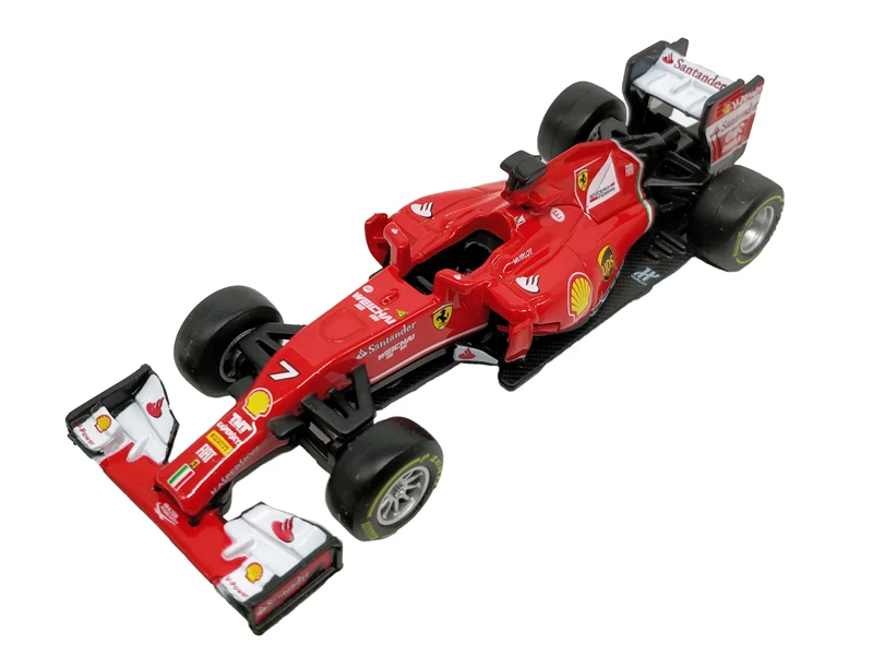 BBurago 1:43 F1 SF90 SF14T Nr7 Кими Райкконен SF15T Nr5 Феттель F2012#6 Фелипе Масса литья под давлением модель автомобиля