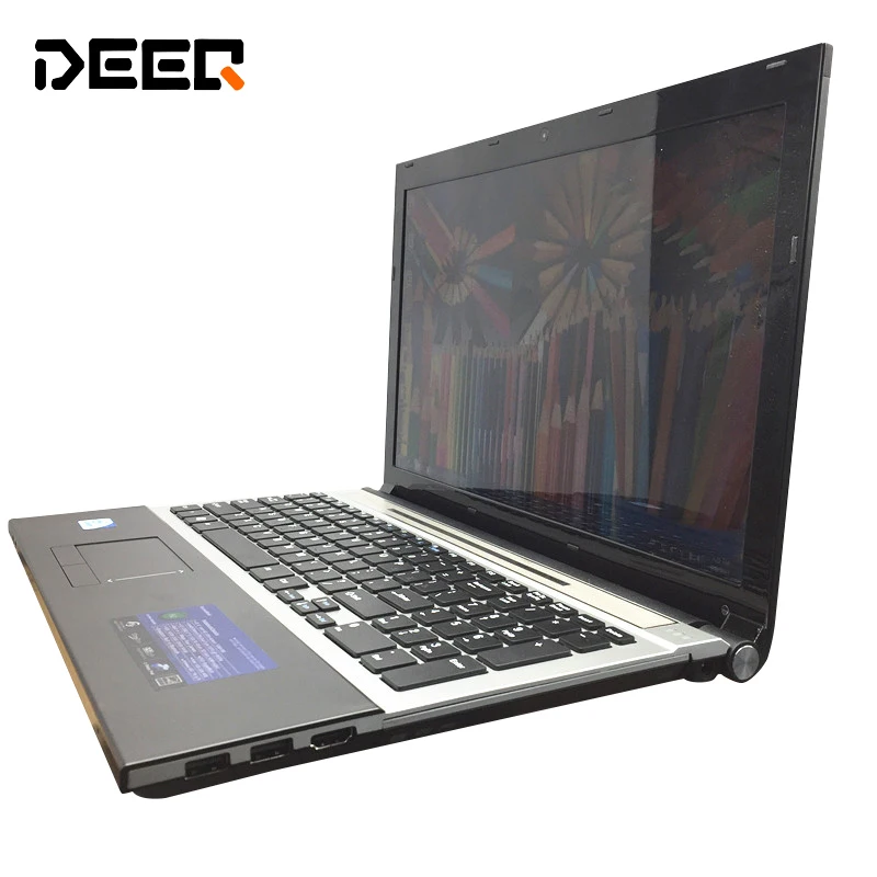 Дешевые Тетрадь PC компьютер Windows 7/8 с DDR3 8 ГБ + 1 ТБ HDD ноутбука 15 6 дюймов Кач Ядро Atom