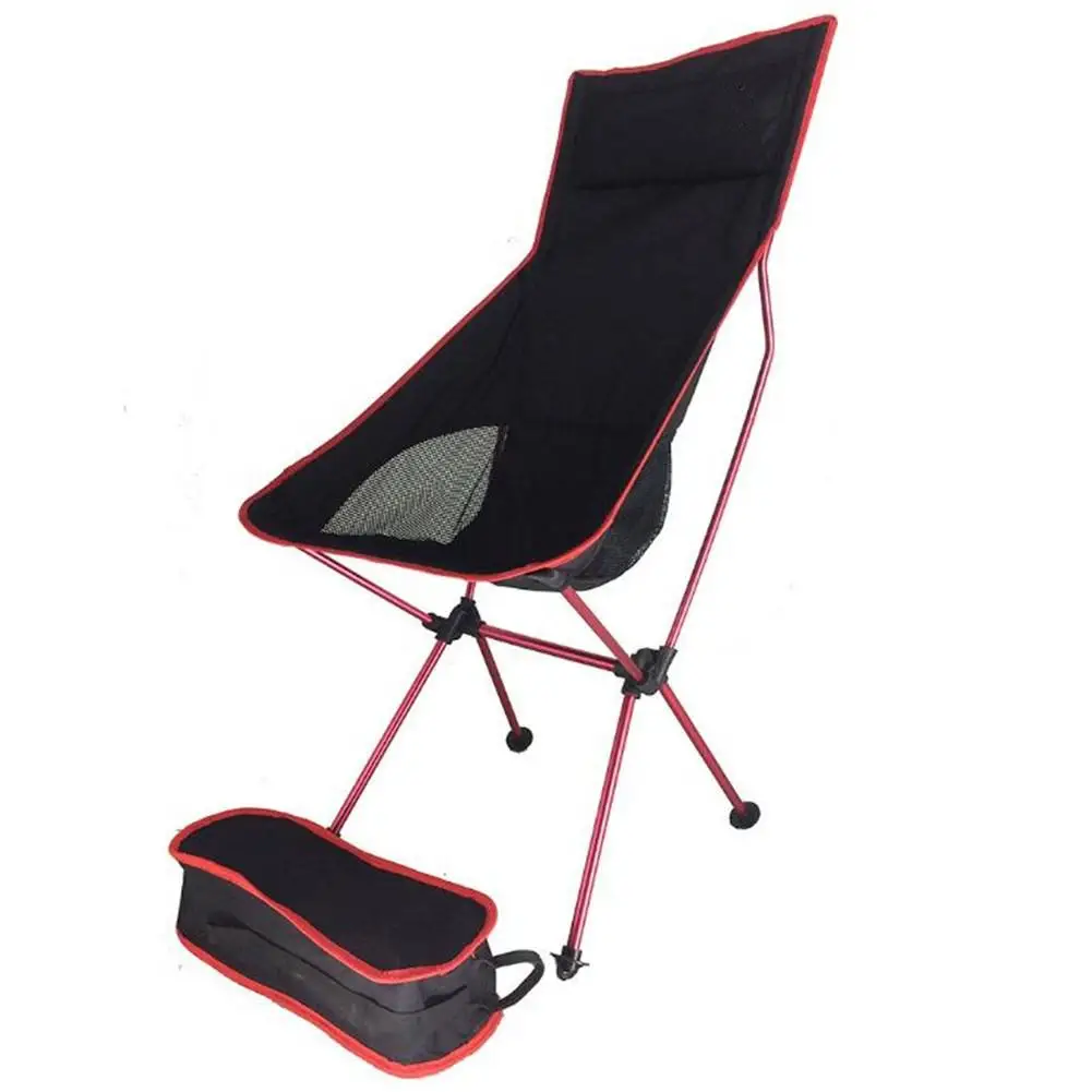  HobbyLane Portable Collapsible Moon Chair Fishing Camping BBQ Bench Folding Extended Hiking Chair S