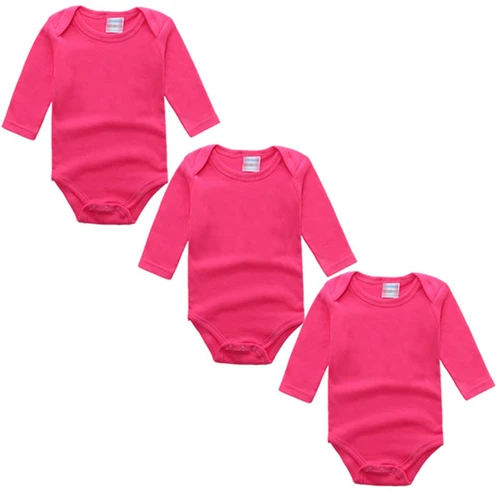 3/1 шт./лот, для новорожденных, детские комбинезоны, сдельные Цвет хлопок сдельник для ребенка новая детская одежда пижамы унисекс одежда для малышей Спортивный костюм для малышей - Цвет: ZFDBC-488-RO