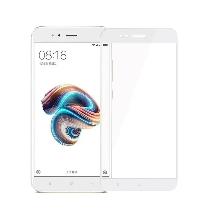 Закаленное стекло 9H 3D для Xiaomi Mi5X 5X полноэкранная Взрывозащищенная защитная
