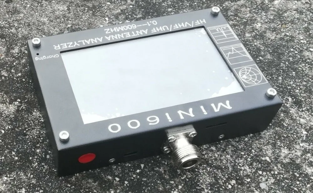 Антенный Анализатор УФ + HF Mini600 4 3 0 1 МГц с сенсорным ЖК дисплеем|Антенны для связи|