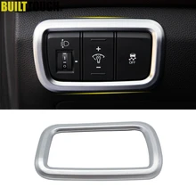 Для hyundai Creta- хромированный передний противотуманный головной светильник, регулировочный переключатель, кнопка управления, крышка, отделка, молдинг, рамка