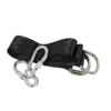 2 x Rope Lock Tie Strength Polyester Webbing Straps Safe Ropes Outdoor Swing Straps Hammock Straps Load 300KG Golden 5*150CM 2