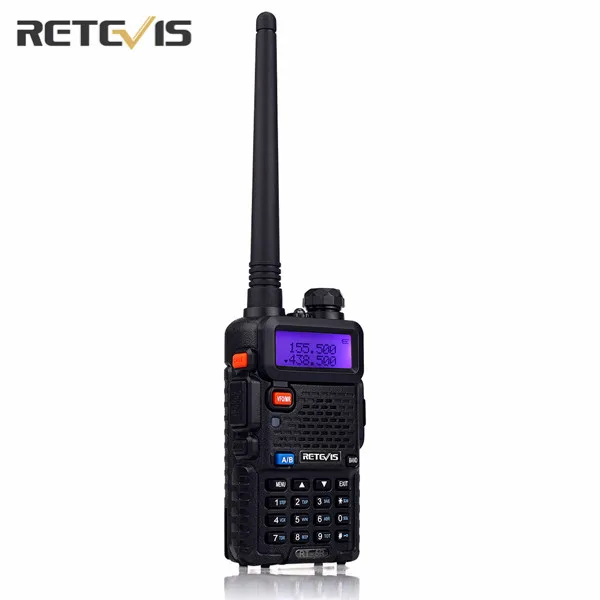 Горячая Retevis RT-5R портативная рация 5 Вт Двухдиапазонная VHF/UHF Ham двухсторонняя рация CTCSS/DCS портативная Любительская радиоприемопередатчик RU