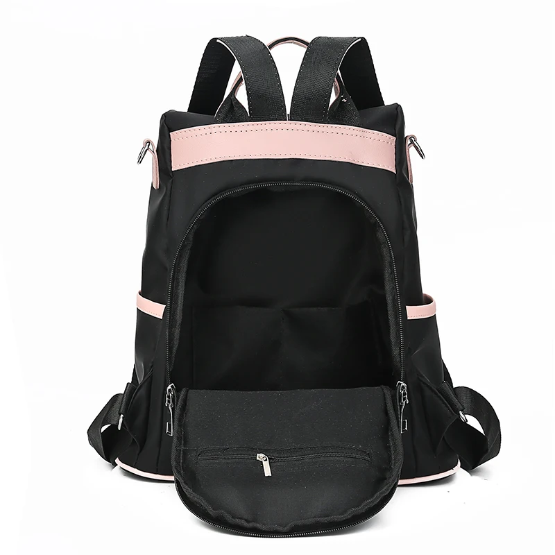 Fashion Large Capacity Women Backpack High Quality Waterproof Oxford Daypack Backpack Pretty Style Anti Theft Backpack Rucksack