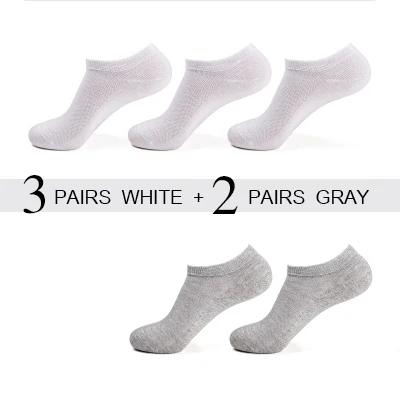 5 пар/лот, летние мужские сетчатые хлопчатобумажные носки, мужские Брендовые повседневные деловые носки, носки для мужчин и женщин, короткие Дышащие носки sox - Цвет: Фиолетовый