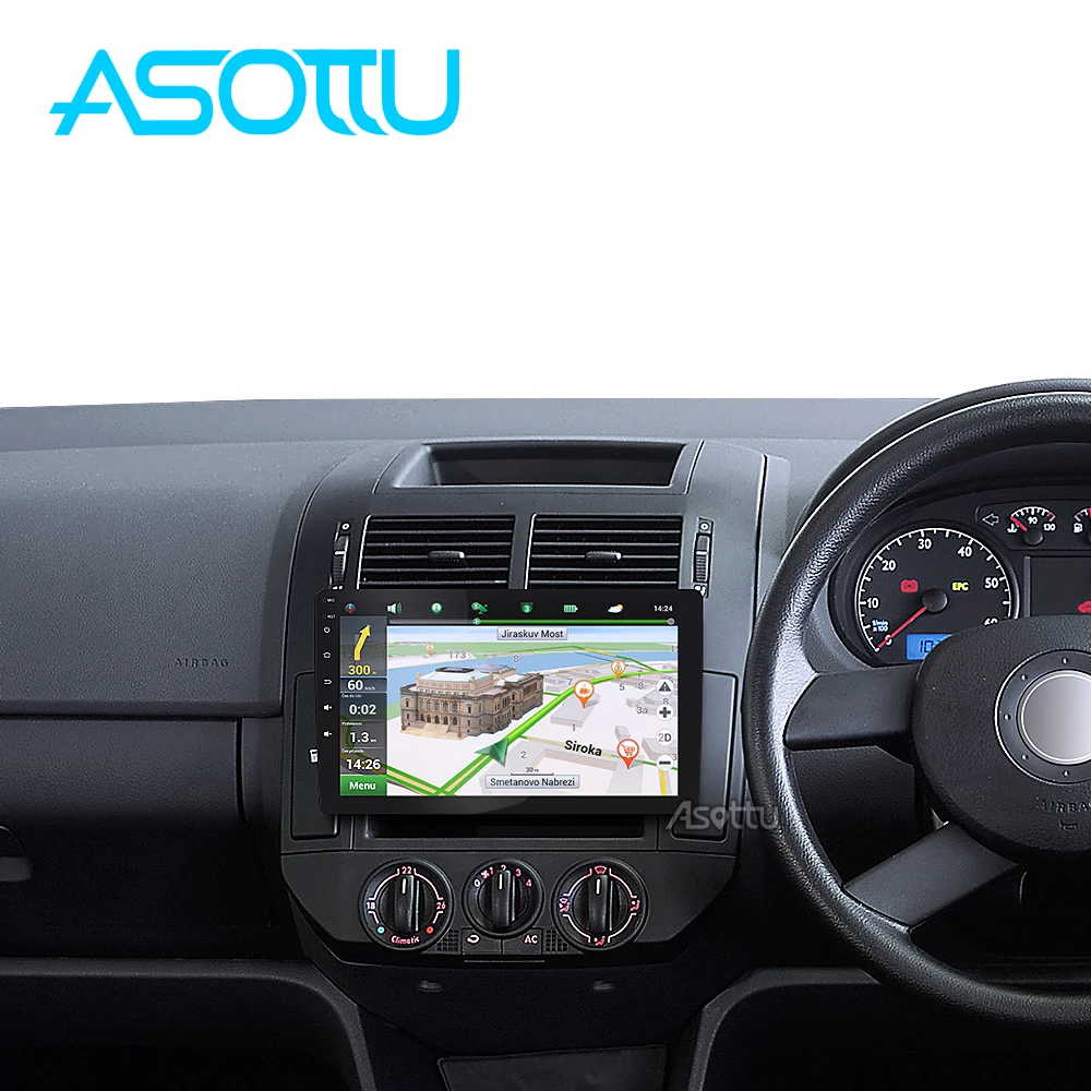 Top Asottu 10.1 inch 2G android 8.1 car dvd gps navigation radio video player stereo universal radio car universal multimedia 1 din 2
