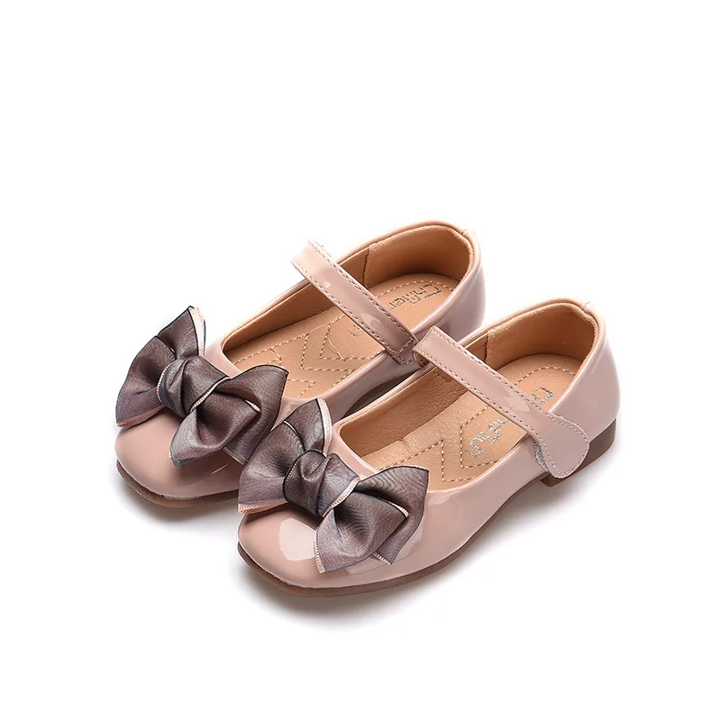 

Children Shoes Girls Shoes For Autumn 2018 Fashion Lovely Bow Kids Shoes For Girl Princess Flats Soft Sole Toddler Baby Shoes