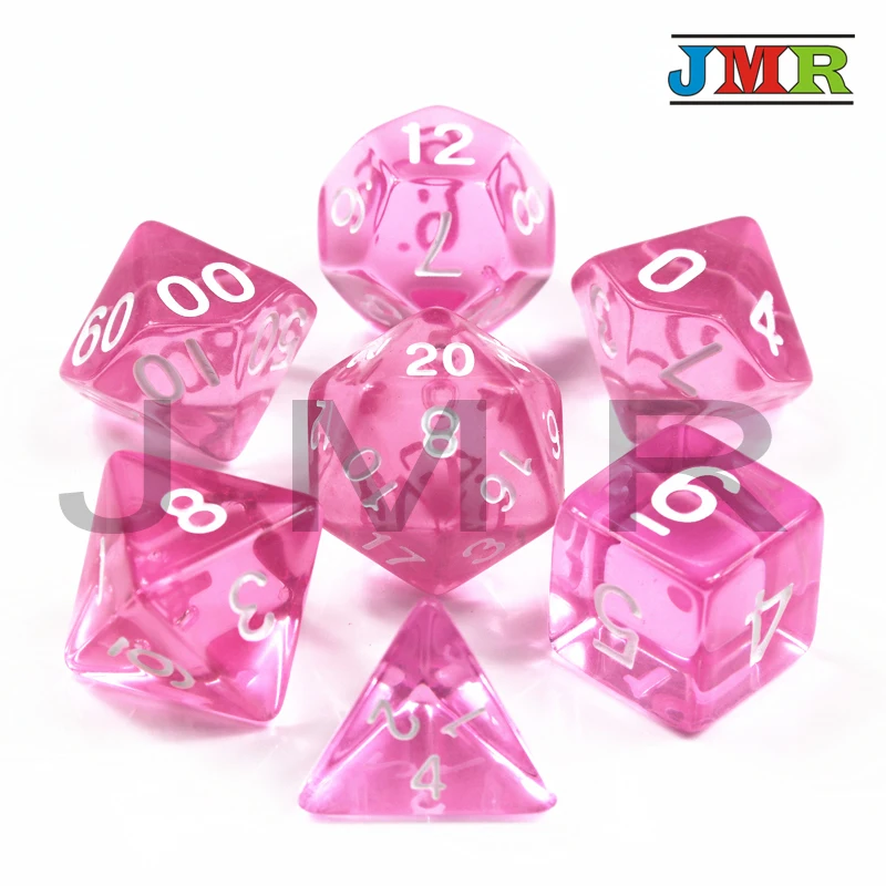 Одежда высшего качества игральная кость 7 шт./компл. из D4-D20 для игры, как настольные игры, игра, вечерние свадебные сувениры подарки